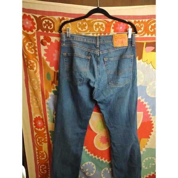 Levi's 505 Men's Jeans 32 x 34 - Picture 9 of 12